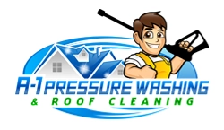 A-1 Pressure Washing & Roof Cleaning Logo | North Port, FL 941-815-8454
